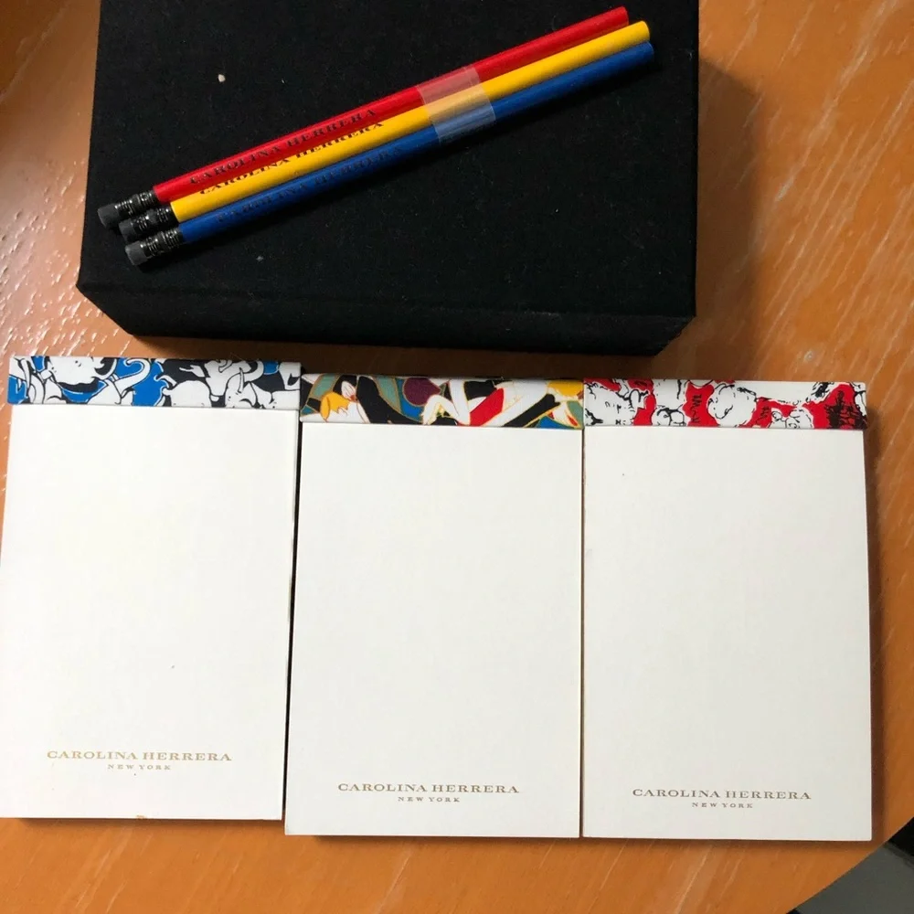 Carolina Herrera notepad set - New